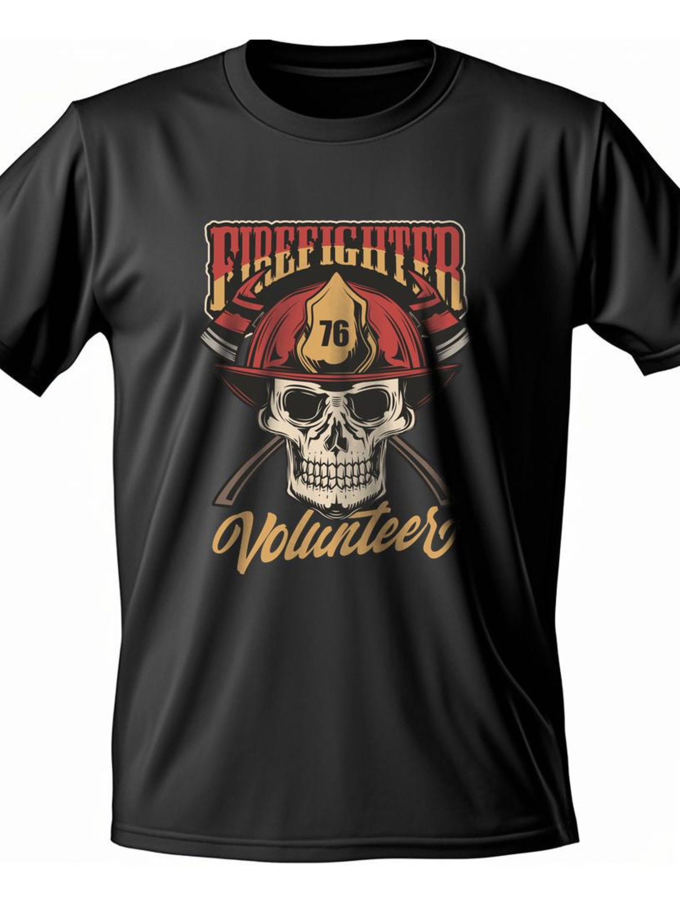 Dongdumaoyi Men 180G S-3Xl T Shirts Round Collar White Adult Black Graphics Short Sleeve Cotton Skull 9e3d