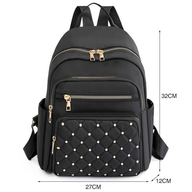 Fashion Bagpack Women High Quality Nylon Backpacks Female Big Travel Back Pack Large School Bags for Teenage s Shoulder Bag Z250617