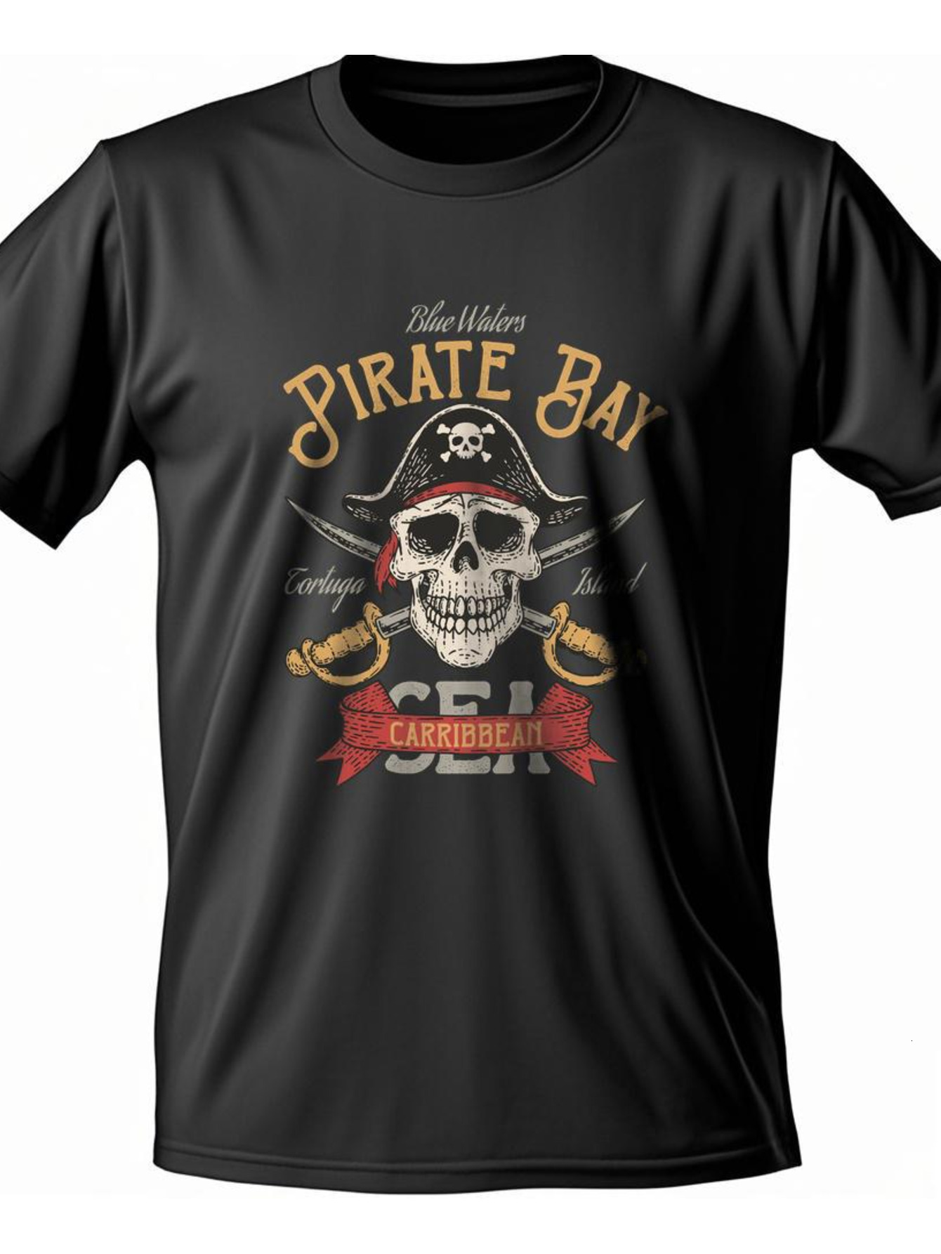 Dongdumaoyi Men Cotton White Adult Black Short Sleeve 180G Round Collar S-3Xl Skull T Shirts 1fd6