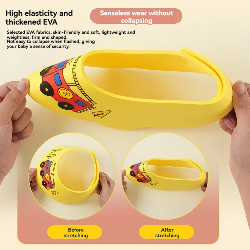 Adjustable Waterproof Shampoo Cap for Kids Baby Shower Cap Ear Protection 250617