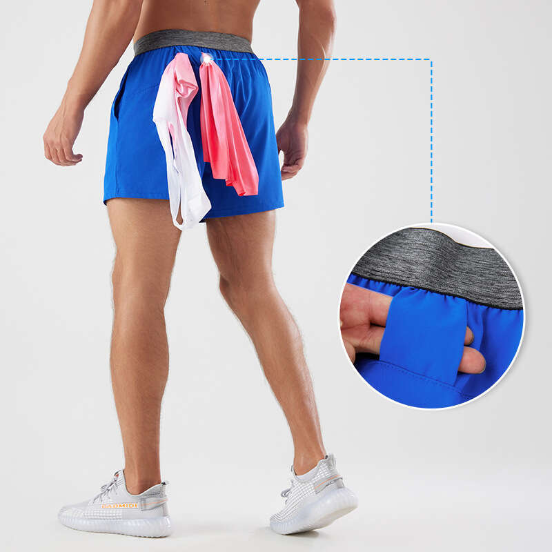 Men's Sports Summer Outdoor Fitness Quick-Dry Running Casual Quarter Shorts