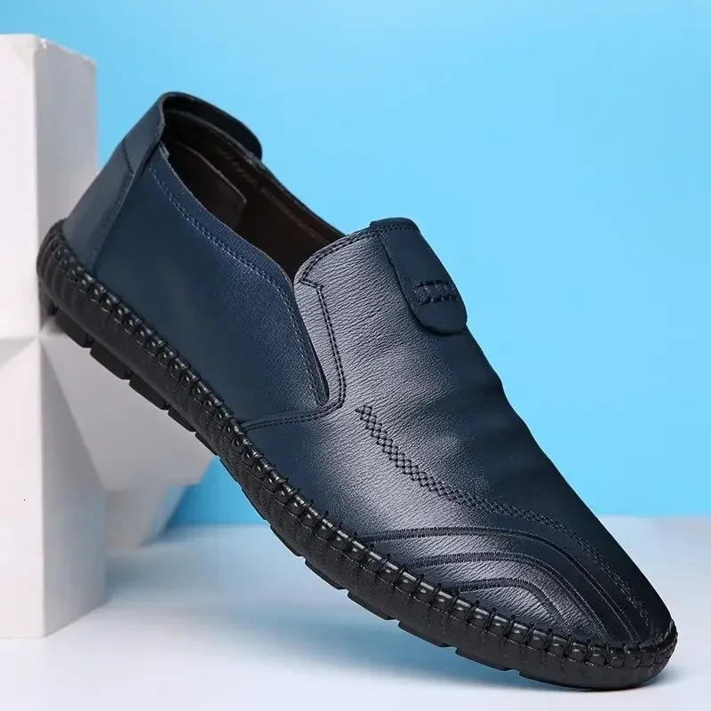 2024 Selling Mens Sneakers Comfortable Mens Leather Shoes Bean Shoes Fashion Casual Mens Shoes Dress Shoes for Men 250613
