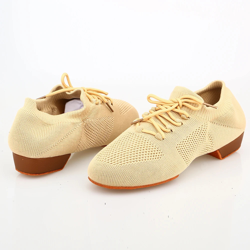 Dance Shoes for Women Jazz Salsa Ballroom Dancing Shoes Mesh Casual Flat Sprots Shoe Ladies Girls Modern Yoga Sneakers 34-42 250613
