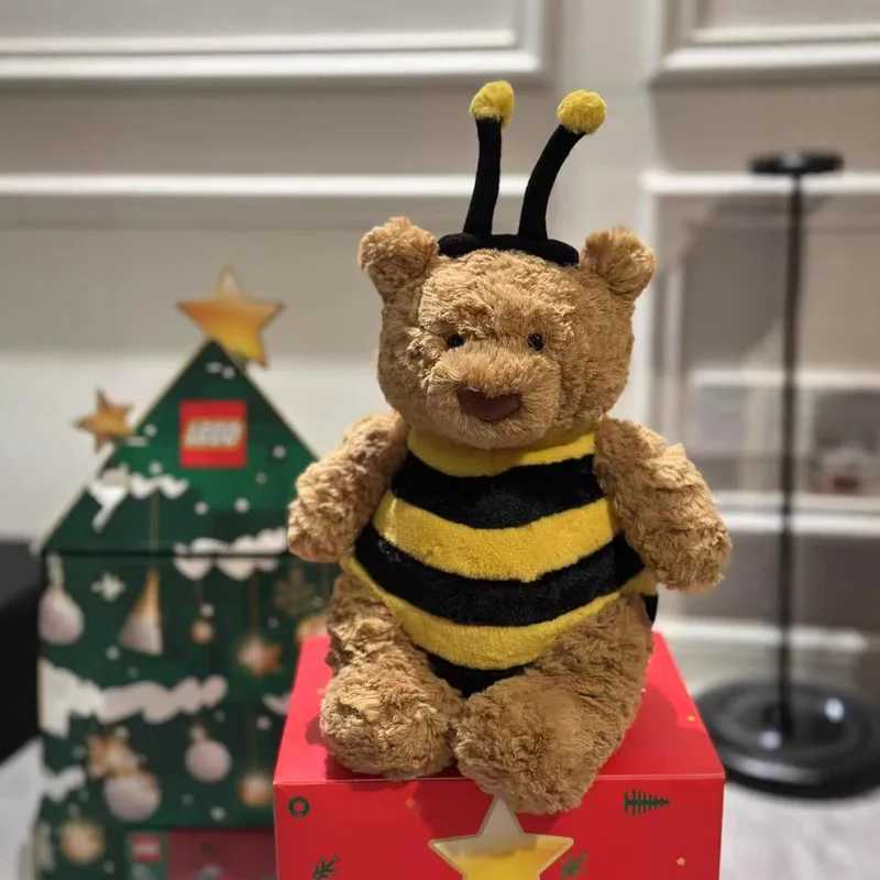 25cm Bartholomew Bear Bat Bear Bee Bear Plush Doll Home Decoration Pet Interactive Toy Halloween Gift T250617