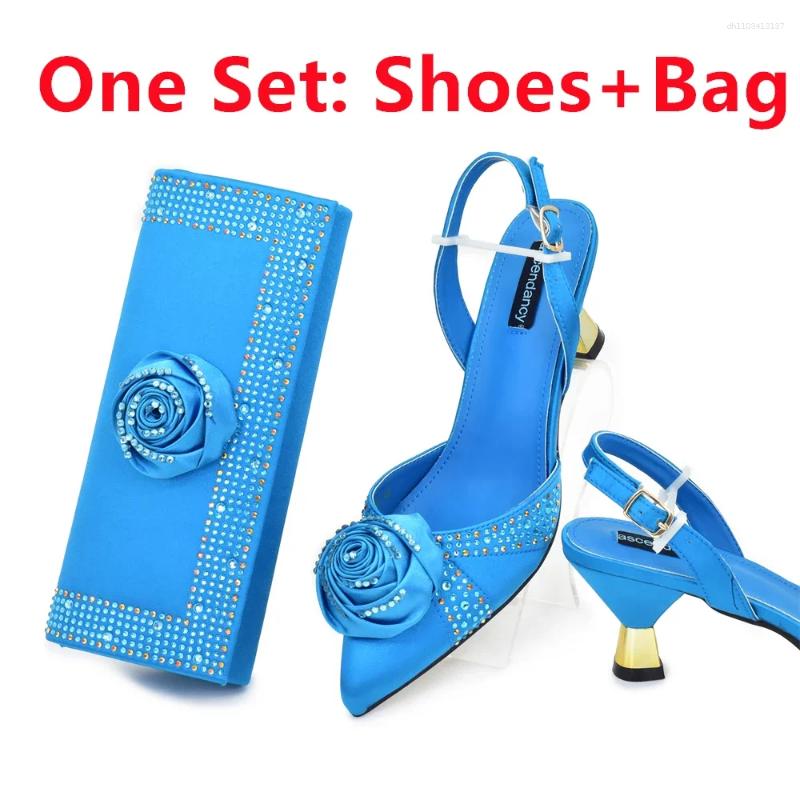 Dress Shoes Design Shoe And Bag Set For Party In Women Nigerian African Bags Wedding Luxury Elegant Pumps