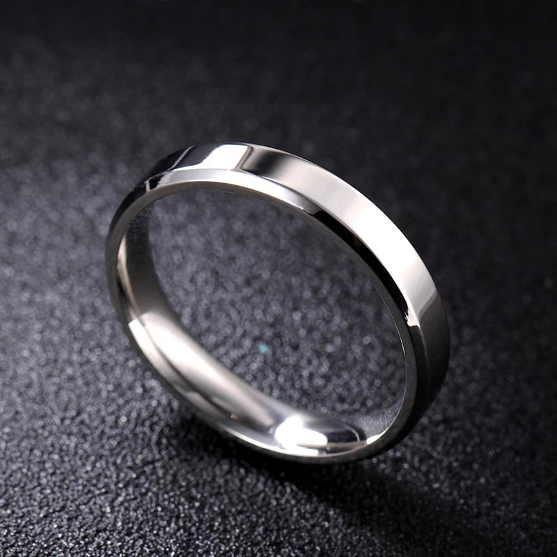4mm 6mm 8mm Ring For Men and Women Personalized Ring Customize Ring Engraved Ring 250616