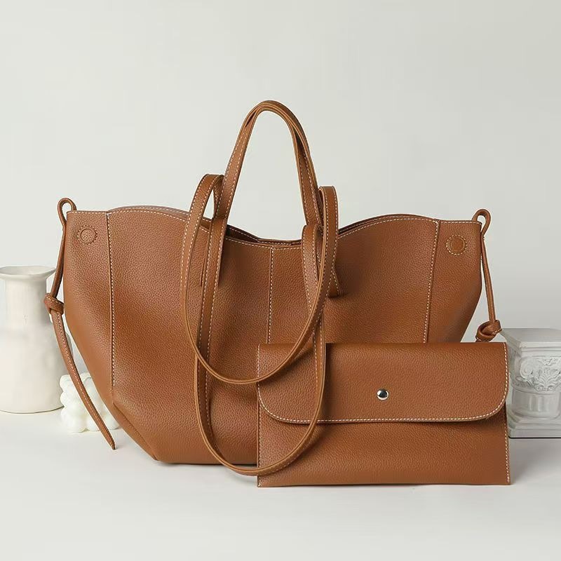 French High Beauty New Fashionable Tote Bag Premium Handheld Large Capacity Single Shoulder Underarm Women's Bag