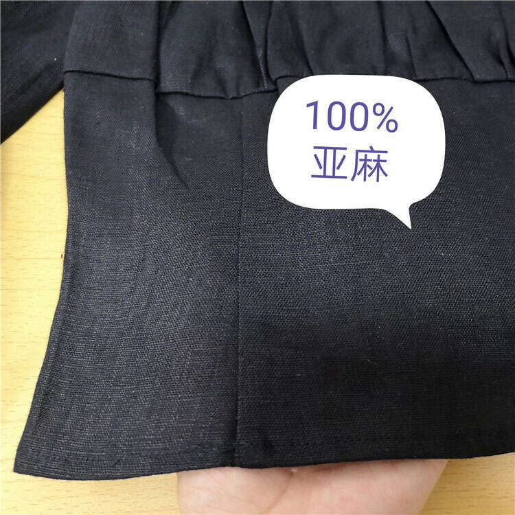 Whitedress Wedding Guest Dress for Women Dress Designer NR155 Linen Blouse Women Summer Black Square Neck Slim Fit Short Long Sleeve Womens Clothing
