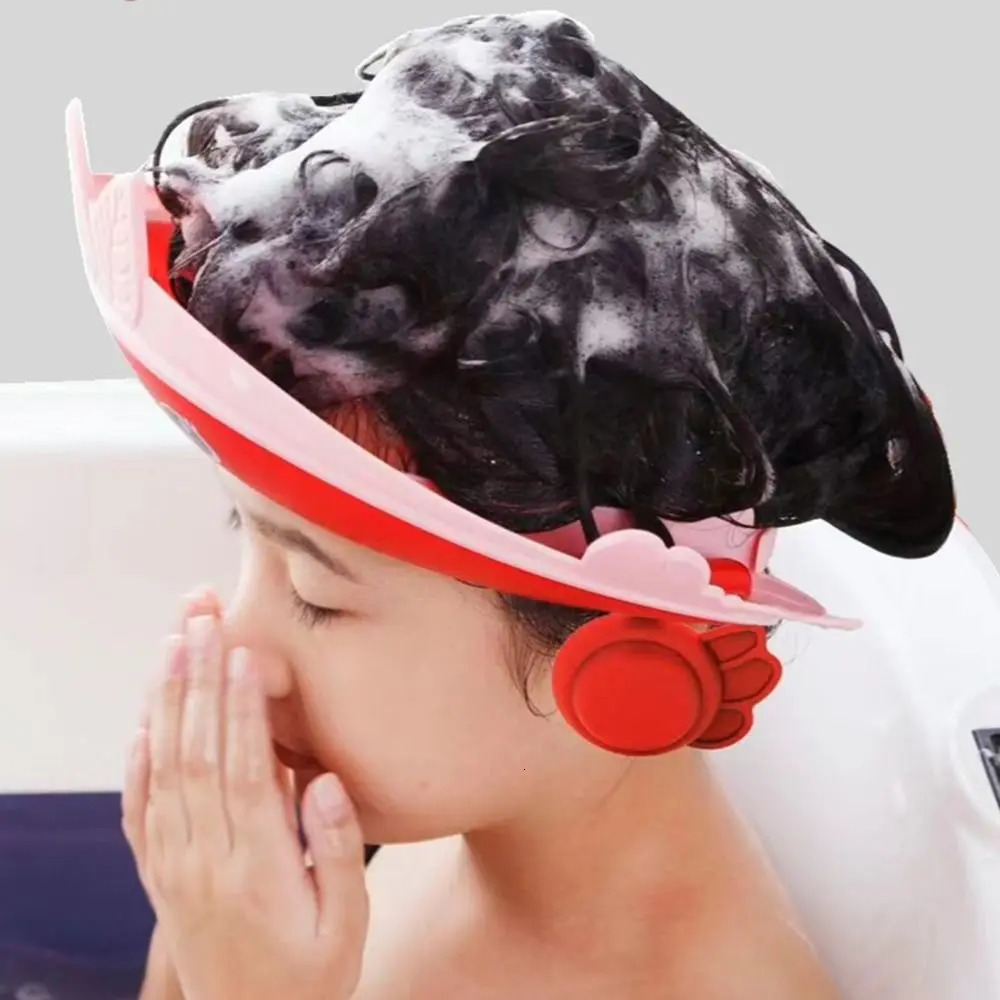 Waterproof Kids Boys Girls Shampoo Hat Protect Head Cover Bath Visor Wash Hair Cap 250617