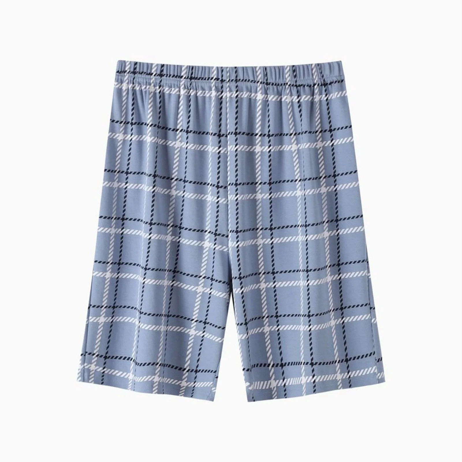 MenS Summer Pajama Suit Short Sleeve Leisure Simple Can Be Worn Outside The Home Pajamas In Set Male Sleeping Wear 250614