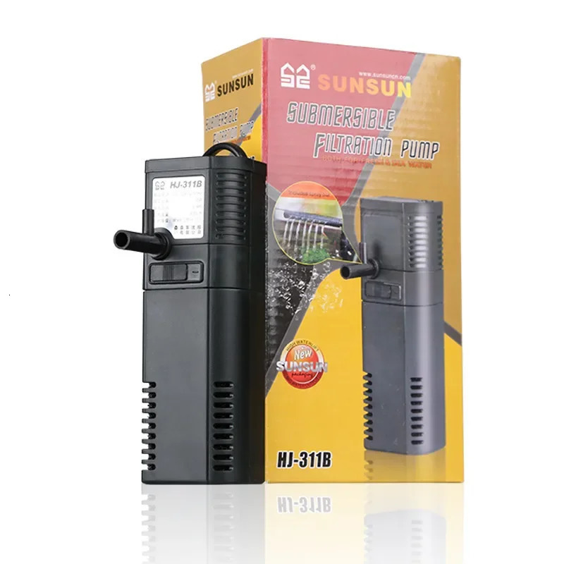 SUNSUN mini nano 111B 311B 611B JP-012F building internal filter submersible oxygen pump fish turtle aquarium water plant tank 250613
