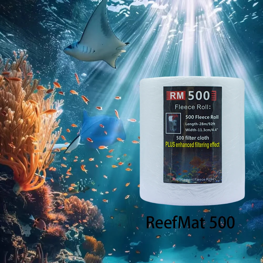 ReefMat 250 ReefMat 500 ReefMat 1200 Seawater Filter Paper Roll Replacement Kit for Red Sea 250613
