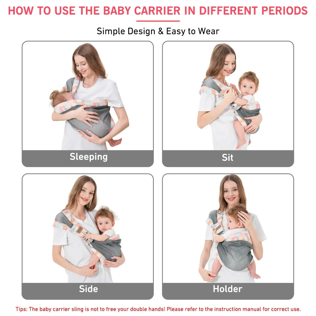 Baby Wrap born Baby Bag Toddler Backpack Hip-seat s Wrap Portable Sling Bags Bebes s Infant Backpacks 250617
