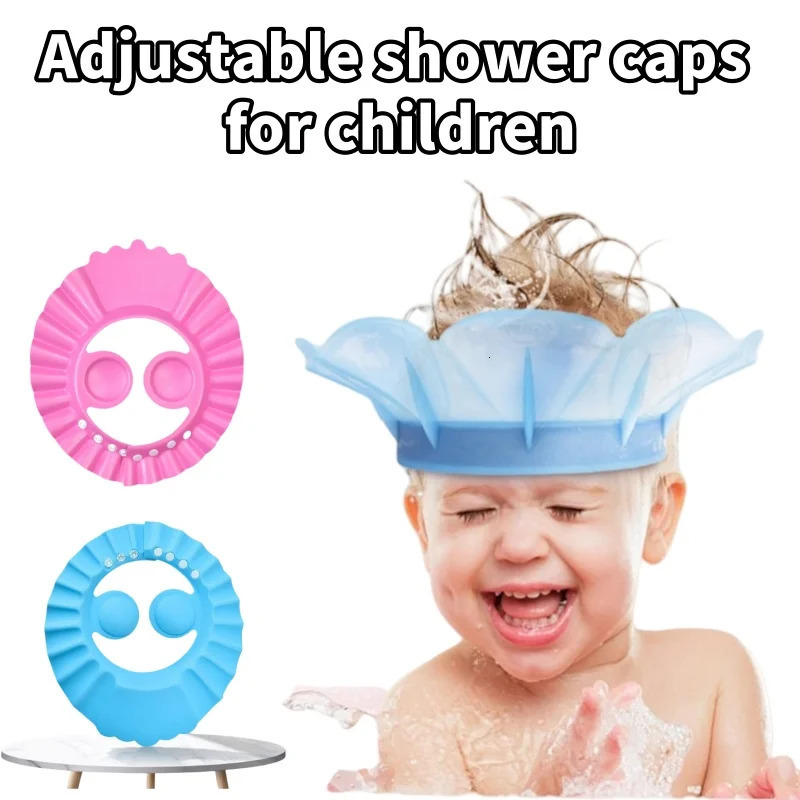 Baby Hair Washing Magic Tool Kidss Water-Blocking Cap Baby Hair Washing Waterproof Ear Protection Kidss Bath Shower 250617