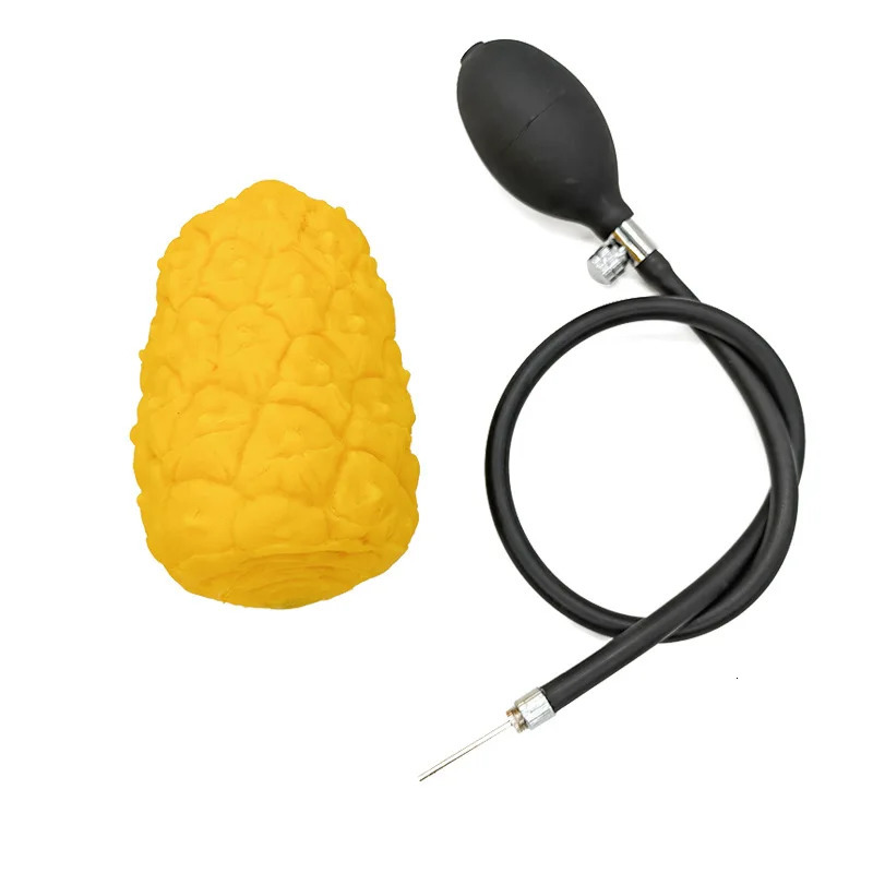 Fruit Inflatable Anal Plug Silicone Adult Erotic Products Expanding Anal Expander Male and Female Anal Stimulation Massager 250617