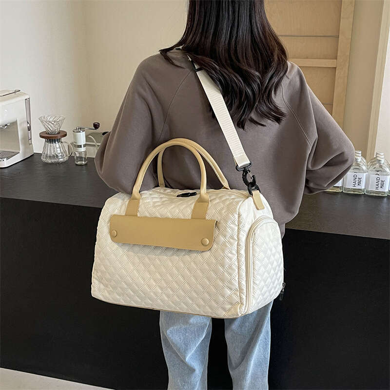 Cross-Border Quilted duffle bag Designers Duffel Bags luggage Travelling Bag Oxford Cloth Yoga Fitness Bag For Women Business Travel Handbag High-End 