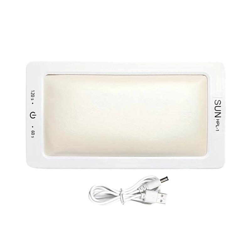 Nail Arm Rest Hand Pillow Cushions UV LED Nail Lamp Gels Polish Nail Curing Lamp Nail Dryer 2 in1 Manicures Tools 250612