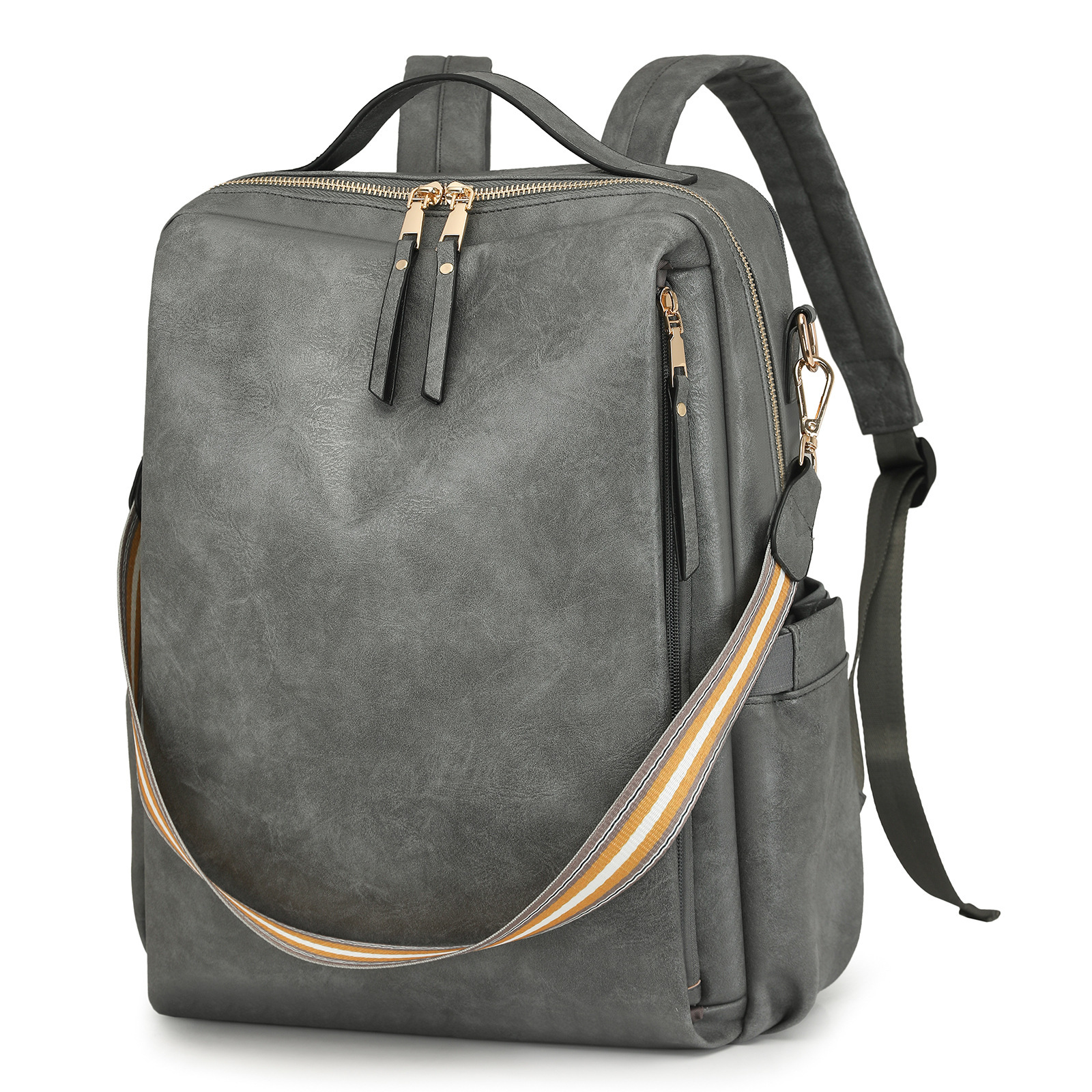 Top brand high-quality new free designer bag new backpack retro style multifunctional PU fashion travel function backpack wholesale new free designer 