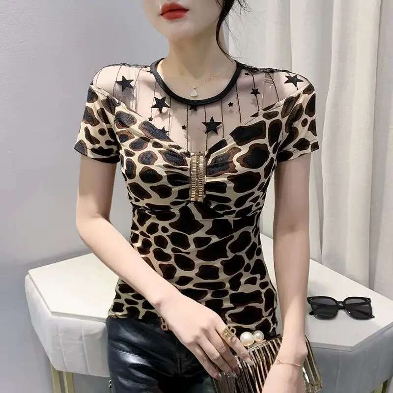 Short Sleeve Womens T-shirt Lace Female Top Japanese Vintage Clothes Y2k Fashion Korea Clearance Tee Korean Trending Clothing