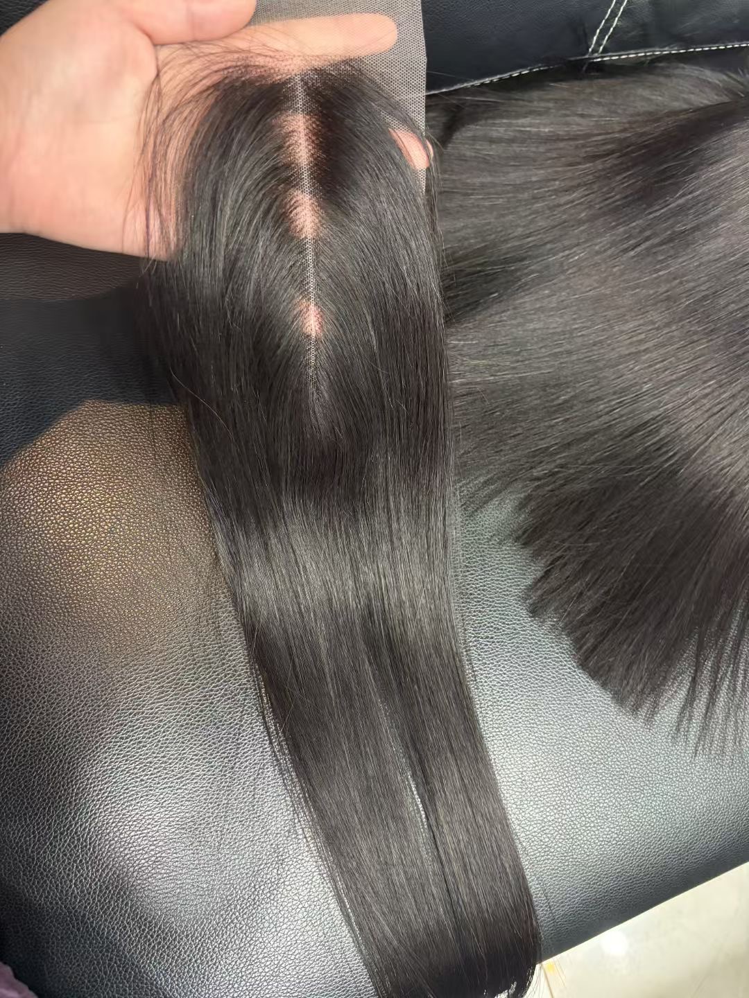 2x6 Transparent Lace Closure Super Double Drawn Straight Vietnamese Hair 13x4 Lace Frontal Hand Tied Virgin Hair Closures Free Part Pre Plucked