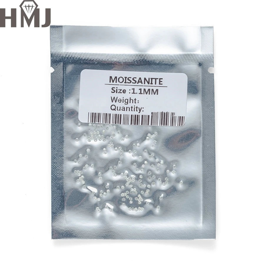Small Sizes Loose Wholesale 1.0ct Stone 0.8mm-3mm D Color Lab Grown Black Diamonds for Jewelry making 250617