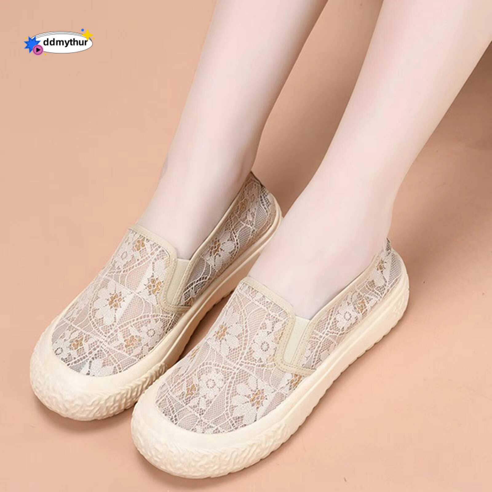 Women'S Sports Slip On Women Work Shoes Beach Sandals Lace Up Sneaker Zapatos Para Mujeres ddmythur