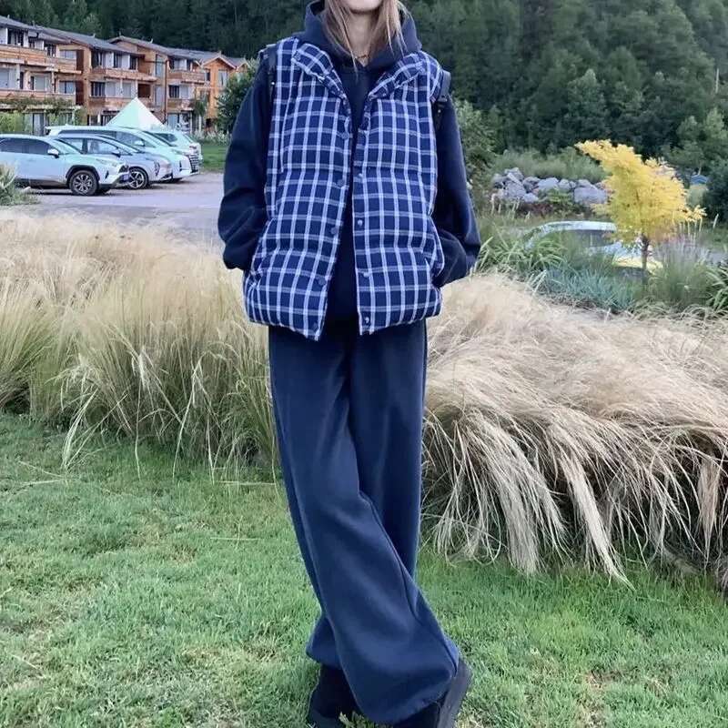 Womens Padded Cotton Vests Quilted Half Short Youthful Winter Clothing Lady Giletes Lightweight Cold Pretty Cheap Classic Warm