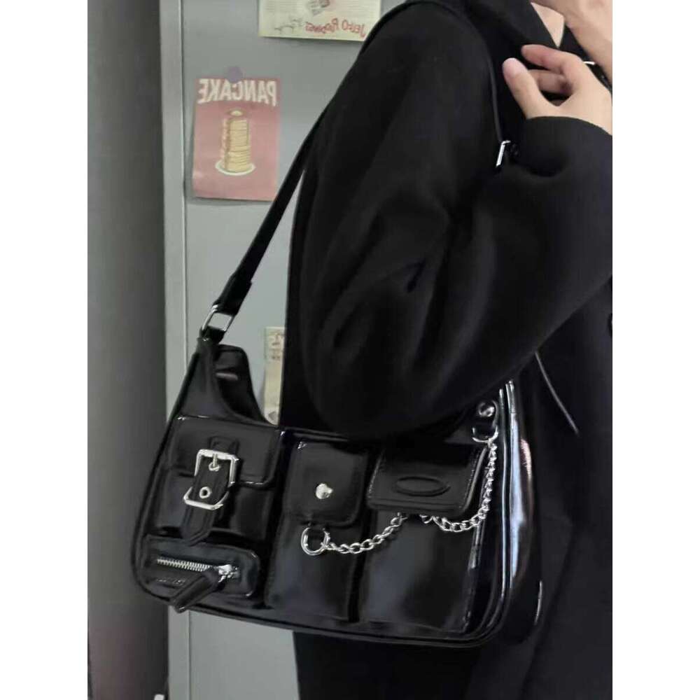 Motorcycle for Crossbody New Trendy Women Underarm High end Shoulder Chain Tote Bag