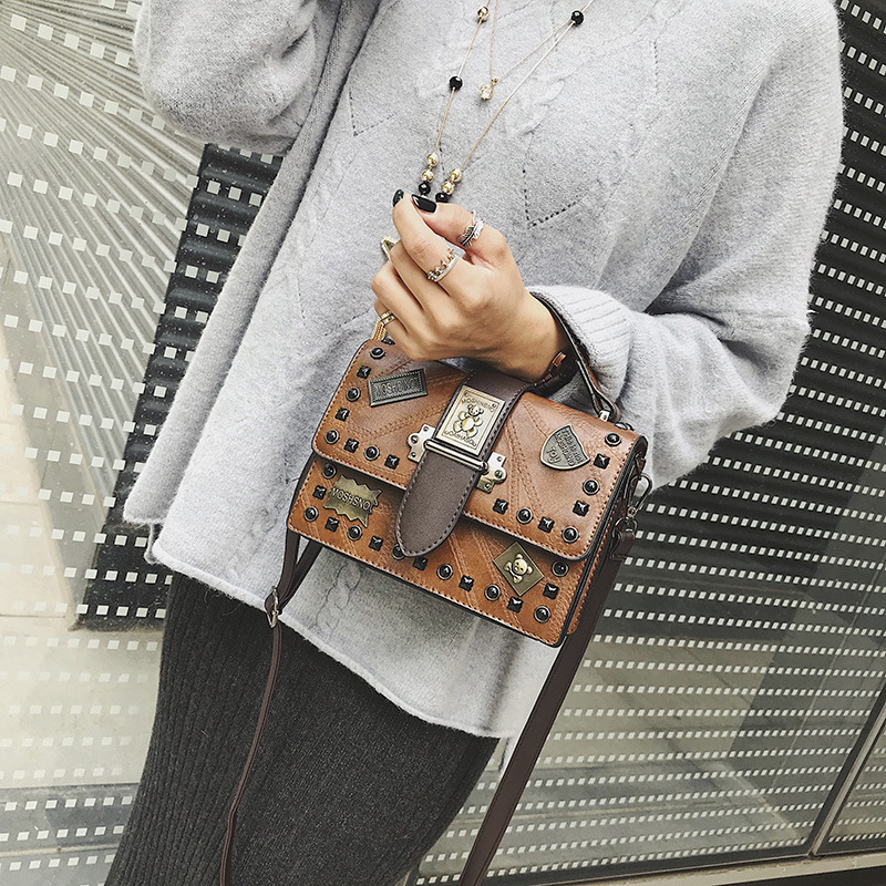 Free Shipping 2025 New Designer Bag Trendy High End Multi Functional Women's One Shoulder Handbag Retro Fashion High Quality Shopping Bag
