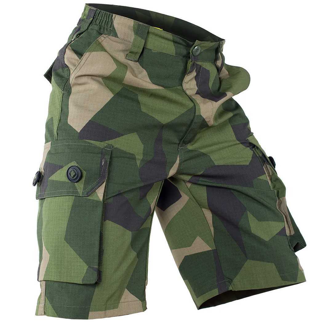 Mens Tactical Shorts With Multi Pockets Casual Durable Cargo Shorts For Outdoor Hiking Trekking Summer Outdoor Active Shorts Z250617