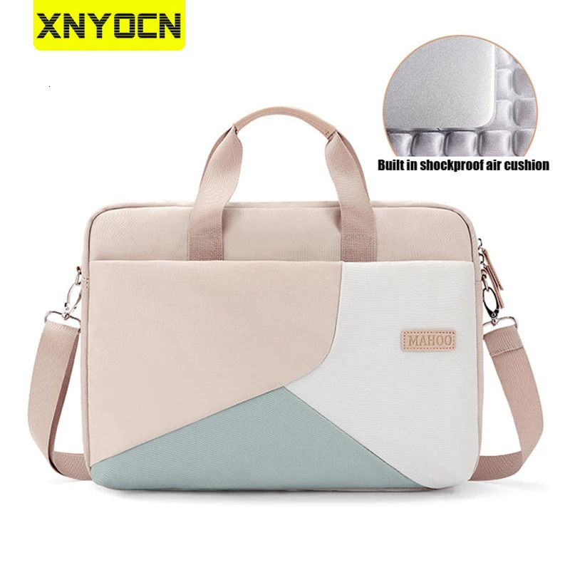 Xnyocn Laptop Sleeve Bag 15.6 inch Durable Briefcase Handle Bag Notebook Computer Protective Case For HP Dell Ultrabook 250605