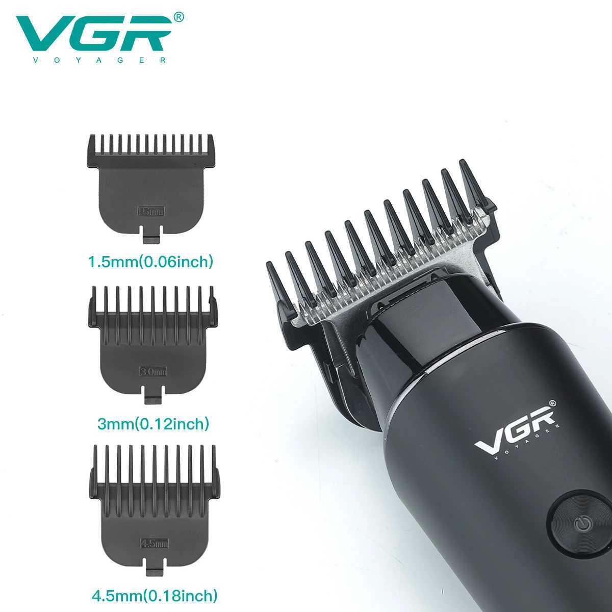 Hair Trimmer Professional Electric Trimmers Cordless Hair Clipper Rechargeable LED Display V 937 R250926
