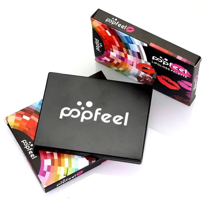 Matte Lipstick Palette Matt Pallete Waterproof Moisturizer Cream Smooth Makeup Lasting Lip Stick Set Batom Maquiagem happy