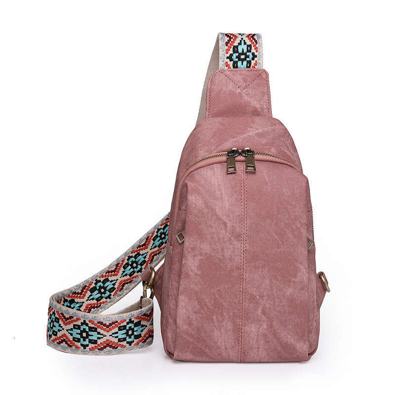 Women's Chest Waist Bag Casual For Women Outdoor Travel With Wide Shoulder Strap Crossbody bag