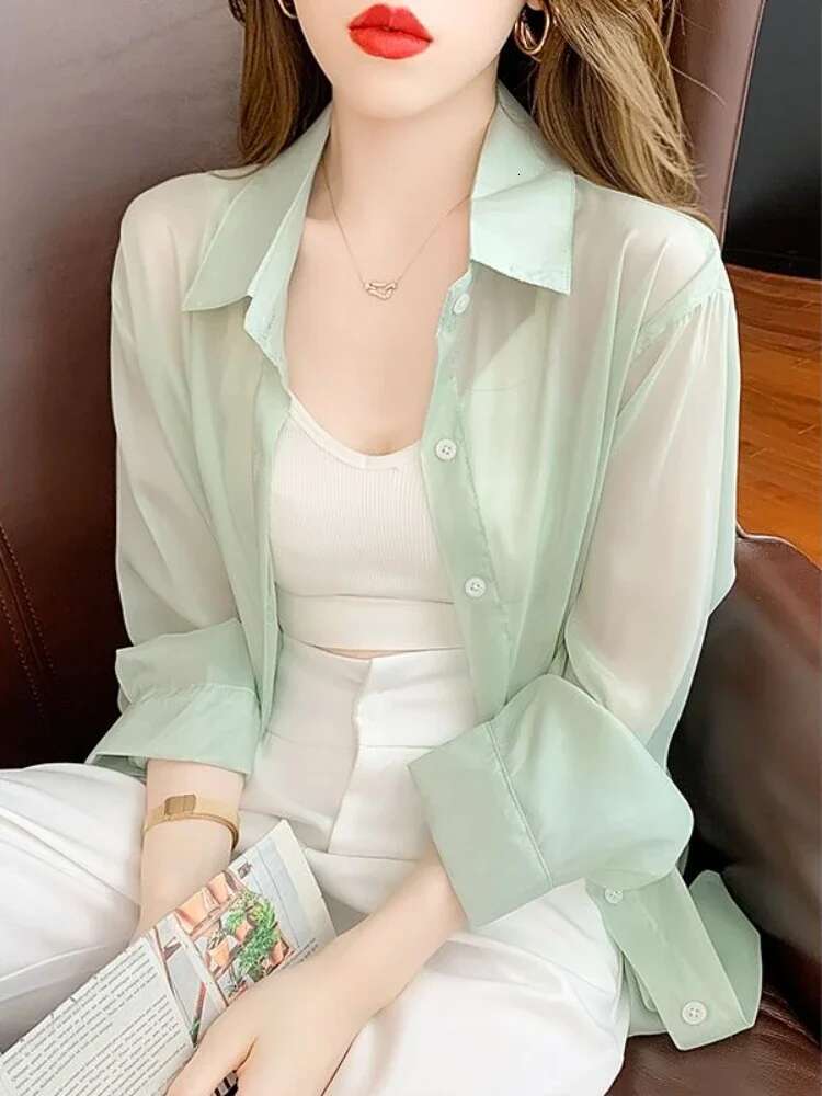 Blended Full Long Sleeve Woman Top Summer Shirts Blouses For Women Japanese Harajuku Fashion Offer Premium High Quality