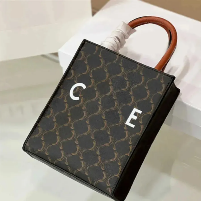 Fashionable mobile phone bag, zero wallet, diagonal shoulder bag Totes Artwork Mini vertical cabas handbag 558