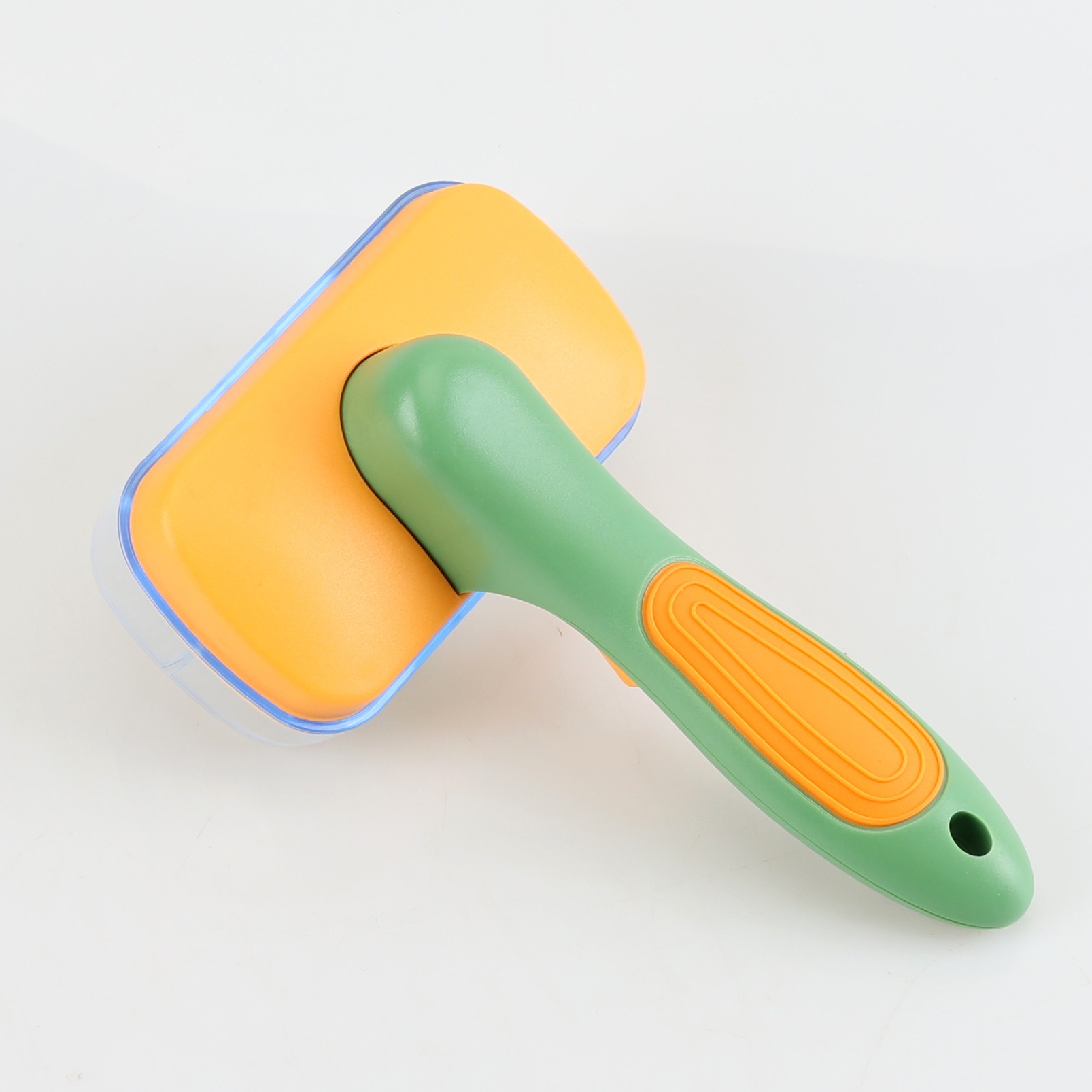 Self Cleaning Pet Slicker Brush for Dogs & Cats - Gentle Grooming Tool for Long, Short & Curly Hair