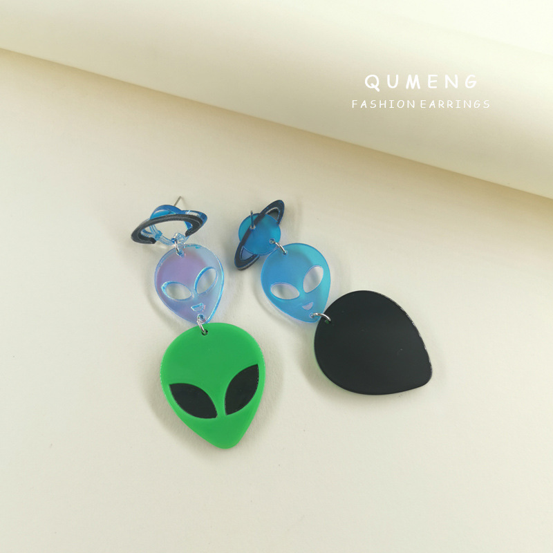 Women's Earrings 3PCS/LOT Fashion Acrylic Earrings Colourful Fashion Jewellery Holiday Gifts Party Dressing