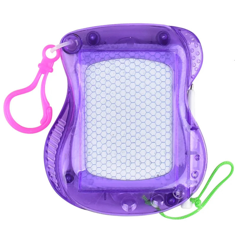 Colorful Mini Magnetic Drawing Boards-Backpack Keychain Clip For Kids Erasable Doodle Sketch Writing Pad For Boys Girls 250616