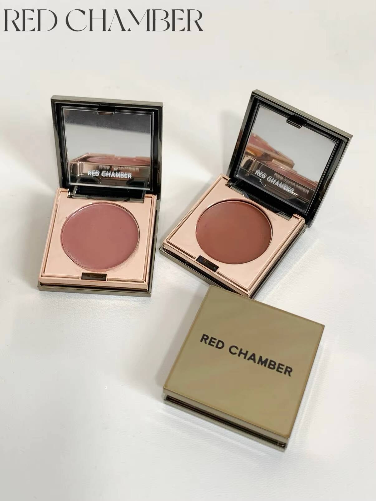 Red Chamber Multi-purpose Blush Powder Cream RC Multi-us Eyeshadow Lipstick Brush Paste Chu Mei Eye Shadow Clay Lip Glaze happy