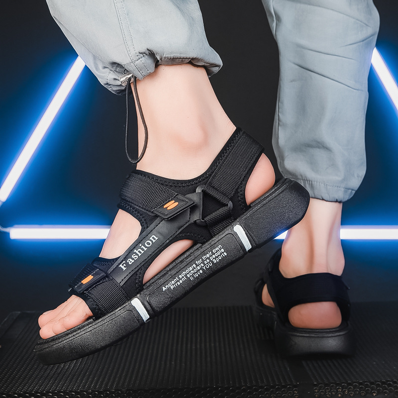 Men's sandals summer new mesh beach shoes designer sandals casual women's sandals daily commuting fashionable men's slippers