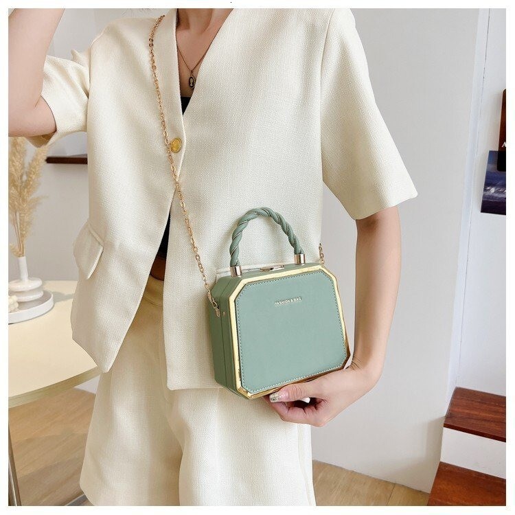 Free Shipping 2025 New Designer Bag Women's High-end Solid Color Boxed Handbag High-end Multifunctional Niche Fashion High-quality Shopping Bag