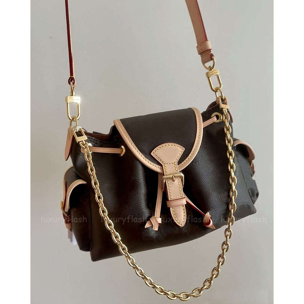 Designer Crossbody Bags New 2025 Odyssee Fashion Women High Quality Vintage Leather Trim Colorful Chain Shoulder Bags with 2 Pocket