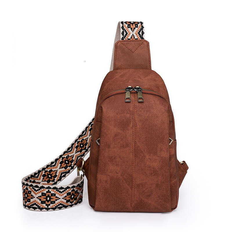 Women's Chest Waist Bag Casual For Women Outdoor Travel With Wide Shoulder Strap Crossbody bag