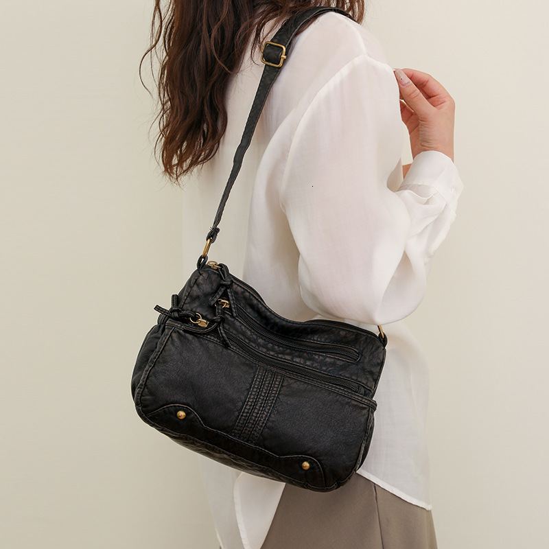 Free Shipping 2025 New Designer Bag Fashion High Quality Shopping Bag Large Capacity Multi Functional Soft Leather Women's Shoulder Handbag