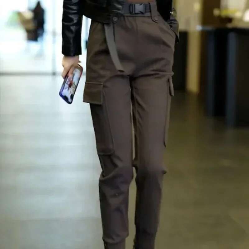 Long Pencil Harem Womens Pants Korean Fashion Y2k Streetwear One Size G Classic Aesthetic Casual High Quality Female Trousers