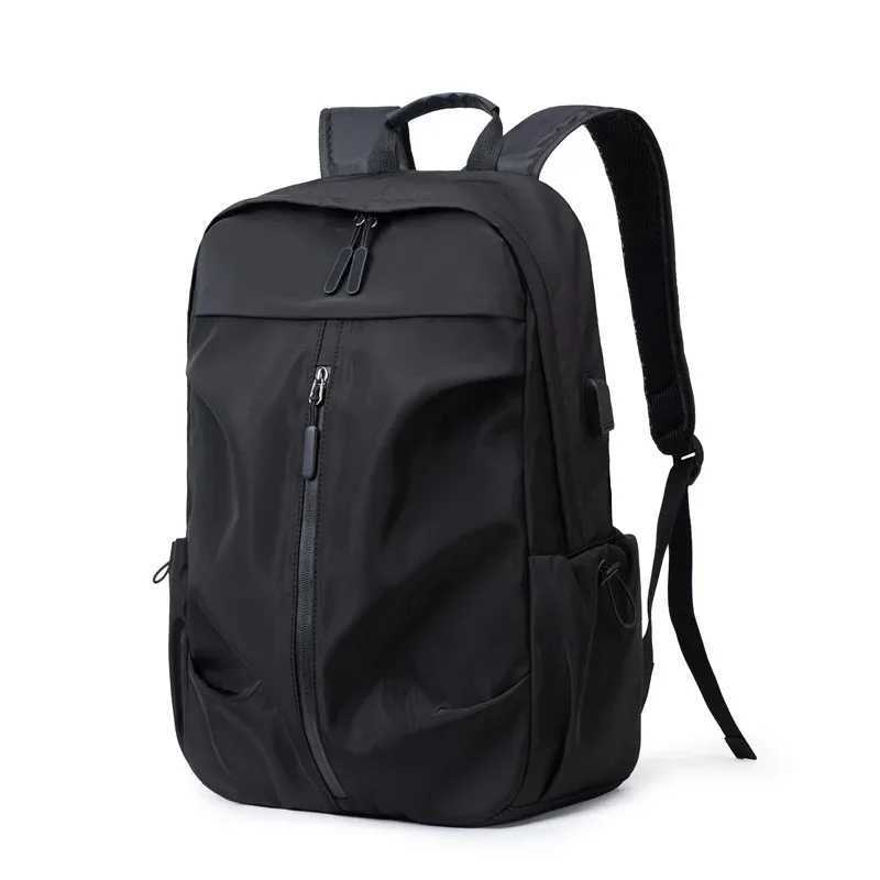 Trendy College Student Laptop Backpack Fashion Travel Bag Large Capacity Backpack Casual Backpack Men Women Z250617