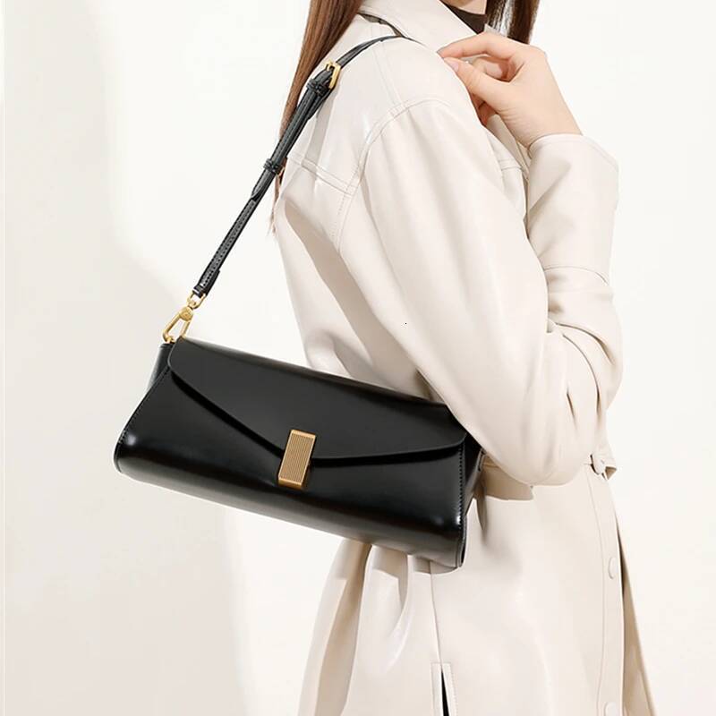 DHwanglijia Hifashion Elegant Genuine Leather Underarm Shoulder designer bag Bags For Women 2025 Designer Crossbody Purses Square Ladies Handbags