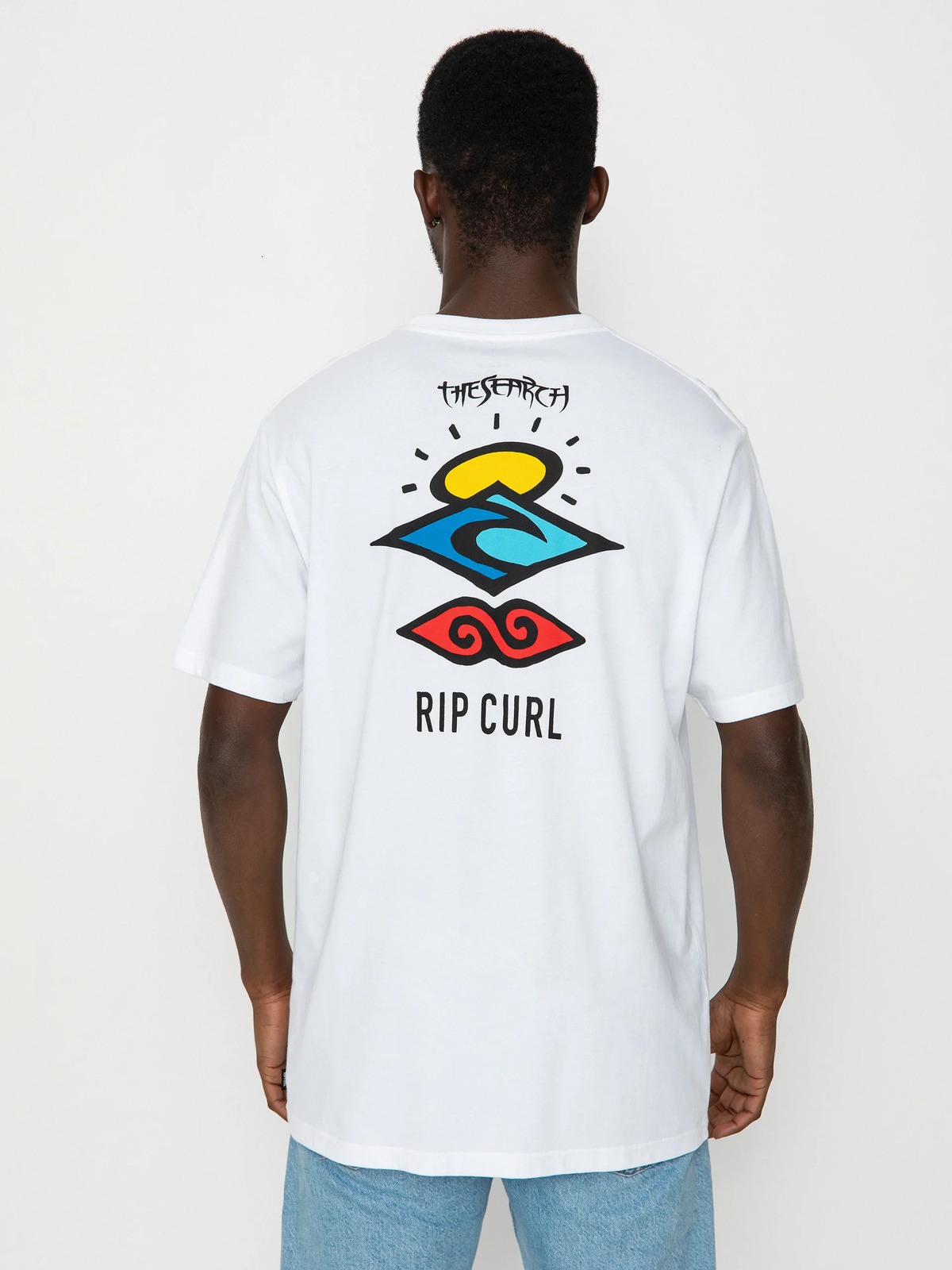 2025 T Shirts RIPCURL SEARCH Sports Fashion Shortsleeved Casual Loose Tops Seaside Tshirt Unisex 250613