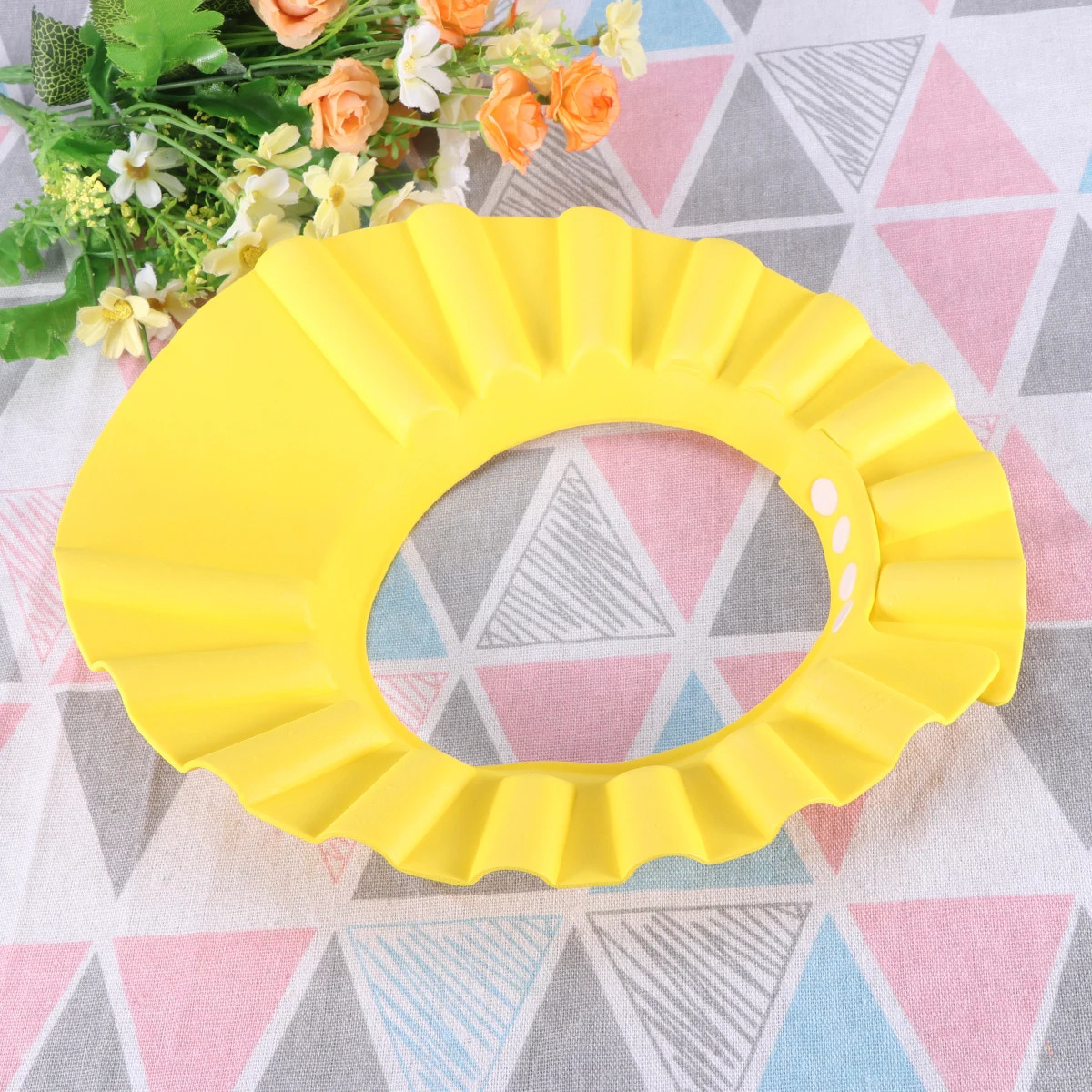 Children Shower Cap Baby Bath Visor Kids Shampoo Shield Adjustable Ear Protection 40-55cm Head Circumference Heat Resistance 80C 250617